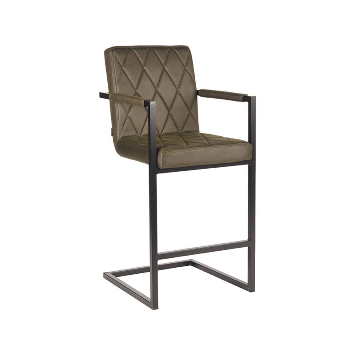 LABEL51 Barkruk Denmark - Microfiber - Zithoogte 65